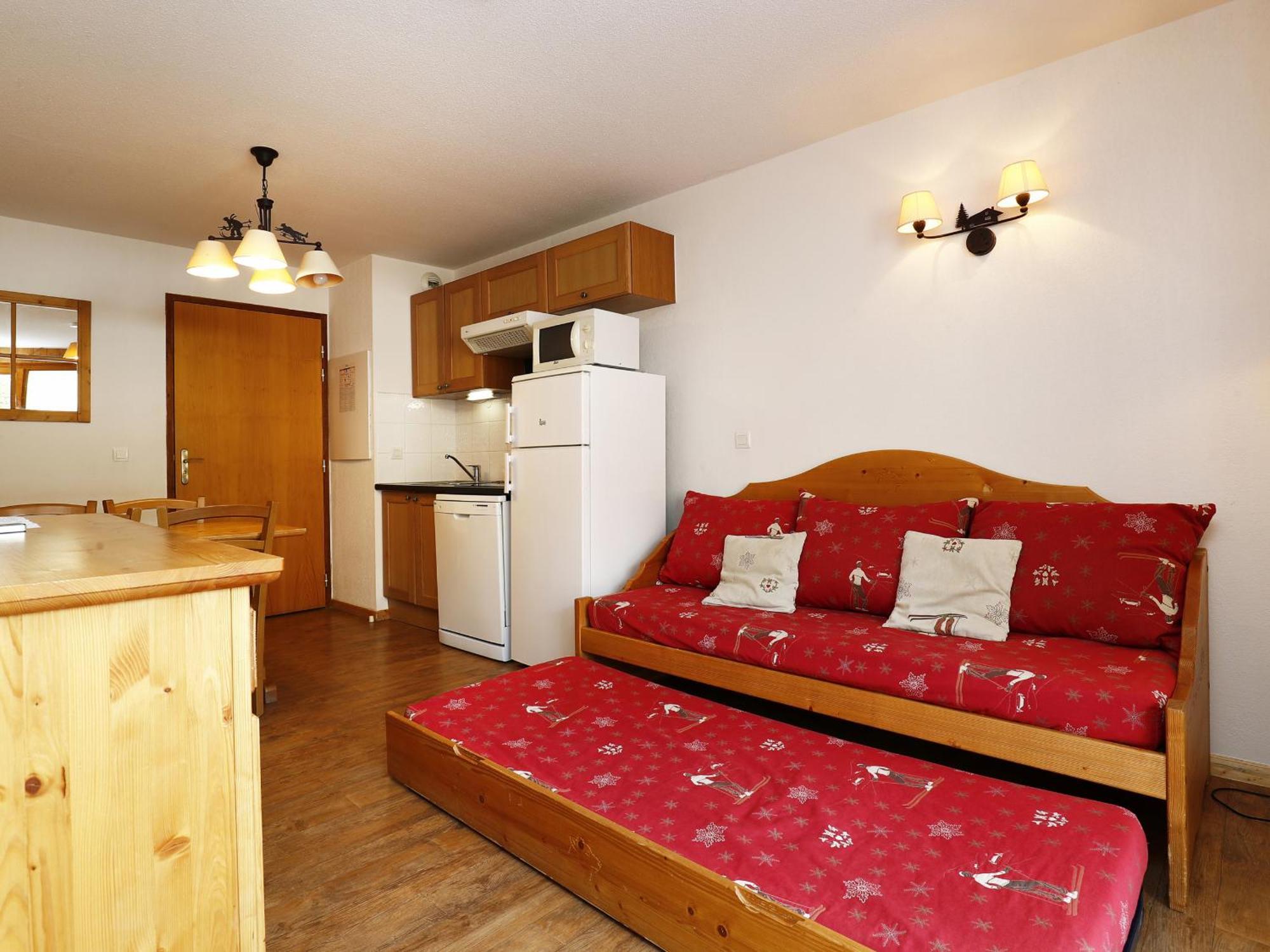 Apartamento Appt 4 Pers Aux Pieds Des Pistes Avec Balcon Et Parking Orcières Exterior foto